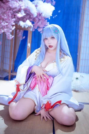是一只熊仔《白雪姬（美少女万华镜异闻：雪女）》写真图集 41P｜在线预览与图包下载