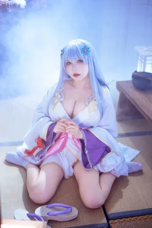 是一只熊仔《白雪姬（美少女万华镜异闻：雪女）》写真图集 41P｜在线预览与图包下载