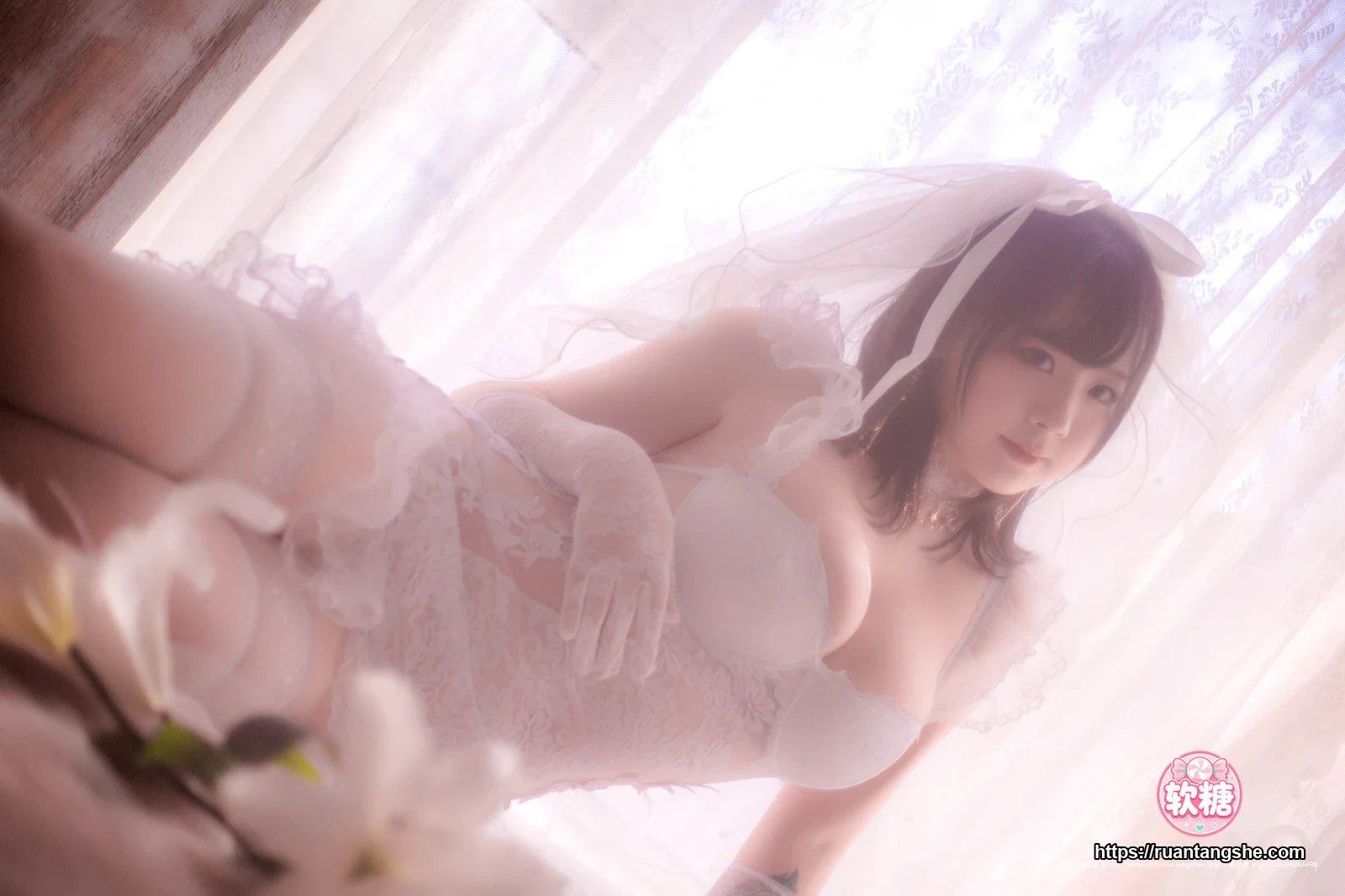 皮皮奶 皮皮奶 NO.023 - 朦胧婚纱