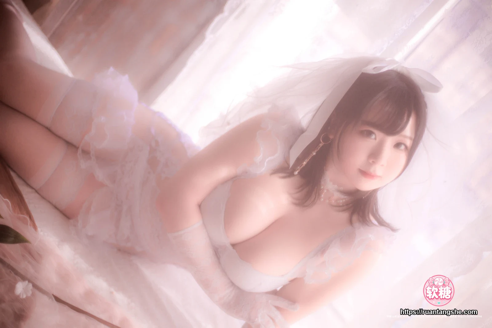 皮皮奶 皮皮奶 NO.023 - 朦胧婚纱