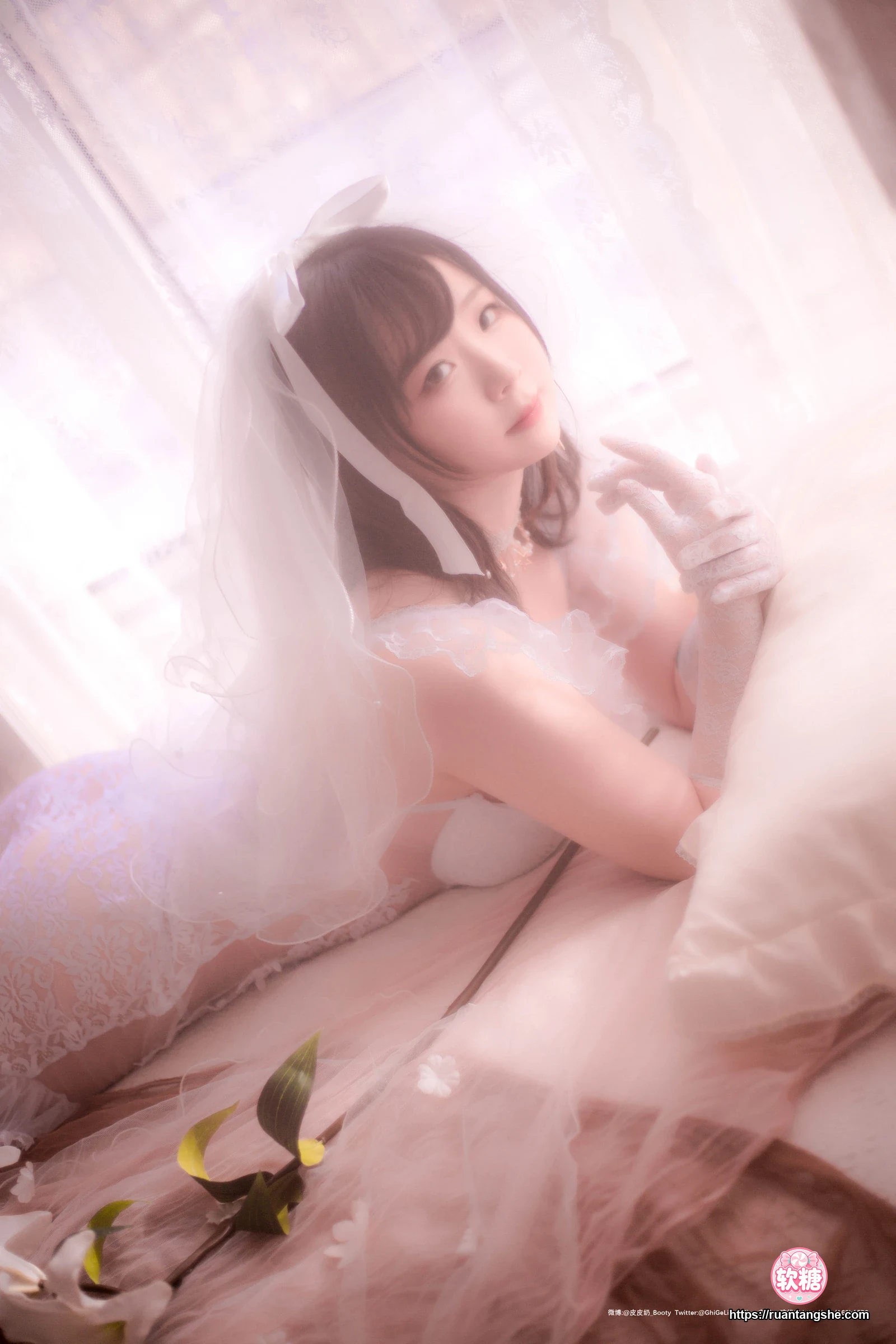 皮皮奶 皮皮奶 NO.023 - 朦胧婚纱