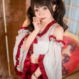 花铃《小巫女》写真图集 85P｜在线预览与图包下载