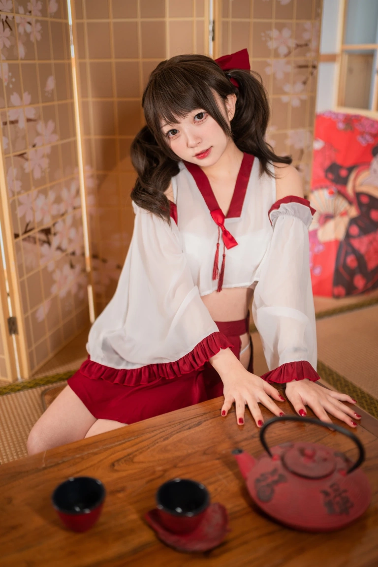 花铃《小巫女》写真图集 85P｜在线预览与图包下载