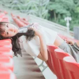 木棉棉《灰色JK制服》写真图集 38P｜在线预览与图包下载