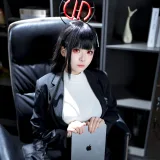 九柒喵《蔚蓝档案 调月莉音OL》写真图集 64P｜在线预览与图包下载