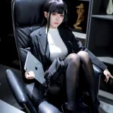 九柒喵《蔚蓝档案 调月莉音OL》写真图集 64P｜在线预览与图包下载