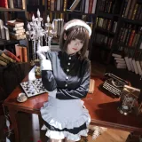 九柒喵《女仆教育 没落贵族·琉璃川椿》写真图集 66P｜在线预览与图包下载