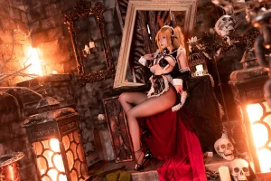 小和甜酒《交错战线 咎瓦尤斯女仆》写真图集 71P+1V｜在线预览与图包下载