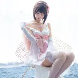 木棉棉《加藤惠cos（礼服+内衣）》写真图集 68P｜在线预览与图包下载