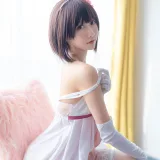 木棉棉《加藤惠cos（礼服+内衣）》写真图集 68P｜在线预览与图包下载