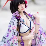 九柒喵《蔚蓝档案 狐坂若藻泳装》写真图集 23P｜在线预览与图包下载