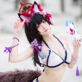 九柒喵《蔚蓝档案 狐坂若藻泳装》写真图集 23P｜在线预览与图包下载