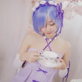木棉棉《雷姆生日》写真图集 24P｜在线预览与图包下载
