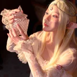 阿包也是兔娘《精灵》写真图集 25P｜在线预览与图包下载
