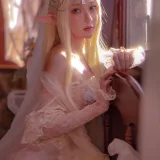 阿包也是兔娘《精灵》写真图集 25P｜在线预览与图包下载