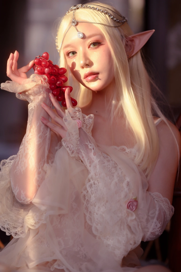 阿包也是兔娘《精灵》写真图集 25P｜在线预览与图包下载