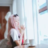 桜桃喵《藤原千花》写真图集 48P｜在线预览与图包下载