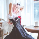 桜桃喵《藤原千花》写真图集 48P｜在线预览与图包下载