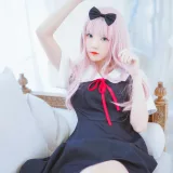 桜桃喵《藤原千花》写真图集 48P｜在线预览与图包下载