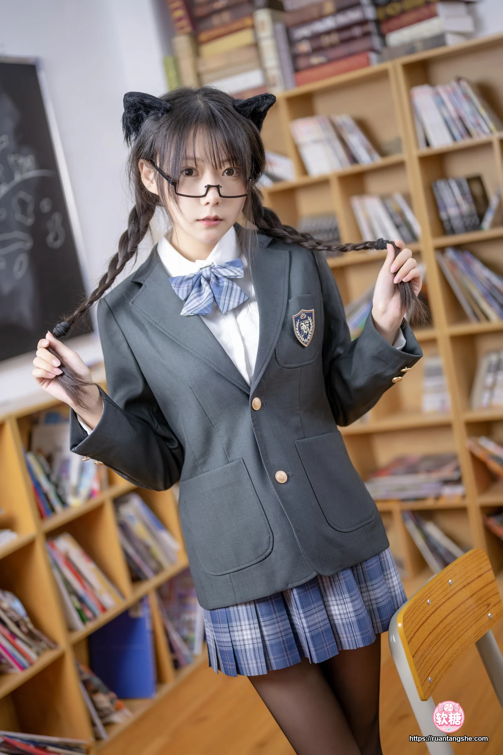 香草喵露露 香草喵露露 NO.027 - 小鹿乱撞 jk制服