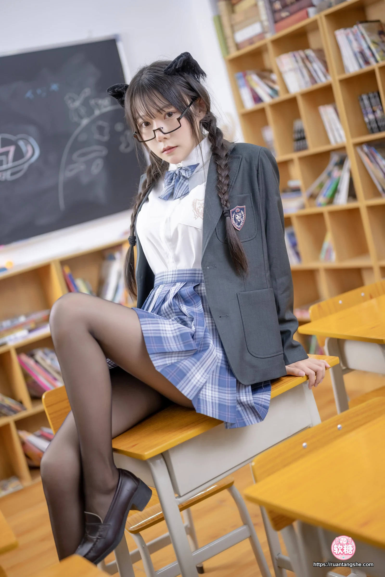 香草喵露露 香草喵露露 NO.027 - 小鹿乱撞 jk制服