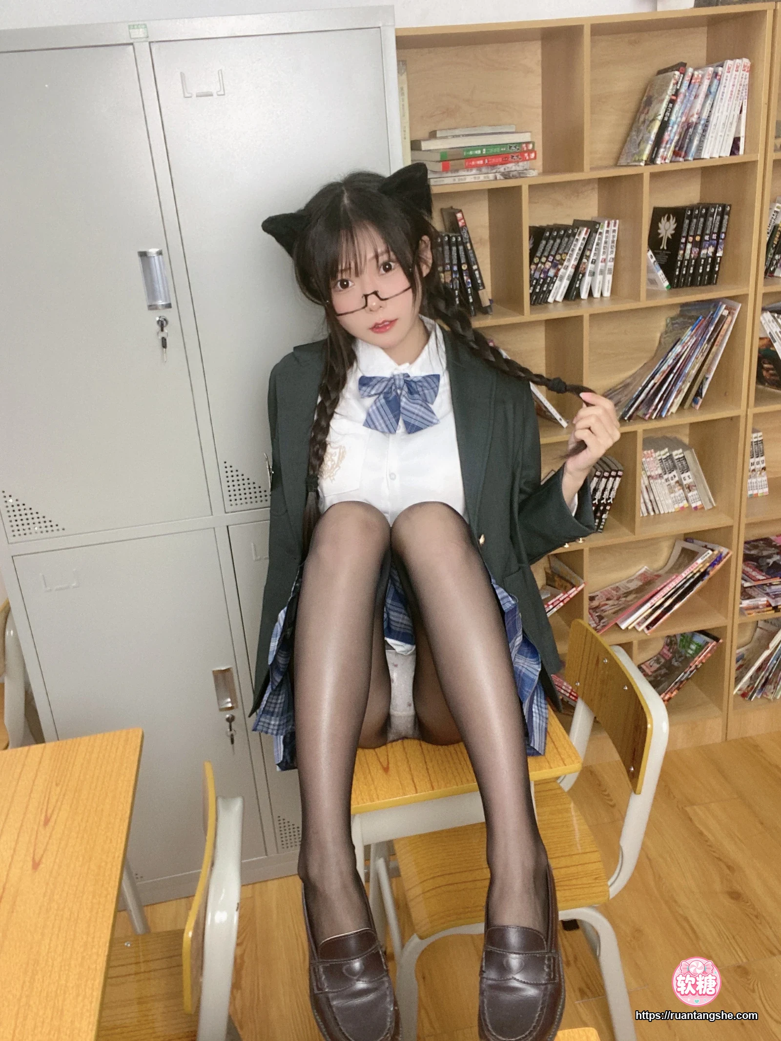 香草喵露露 香草喵露露 NO.027 - 小鹿乱撞 jk制服