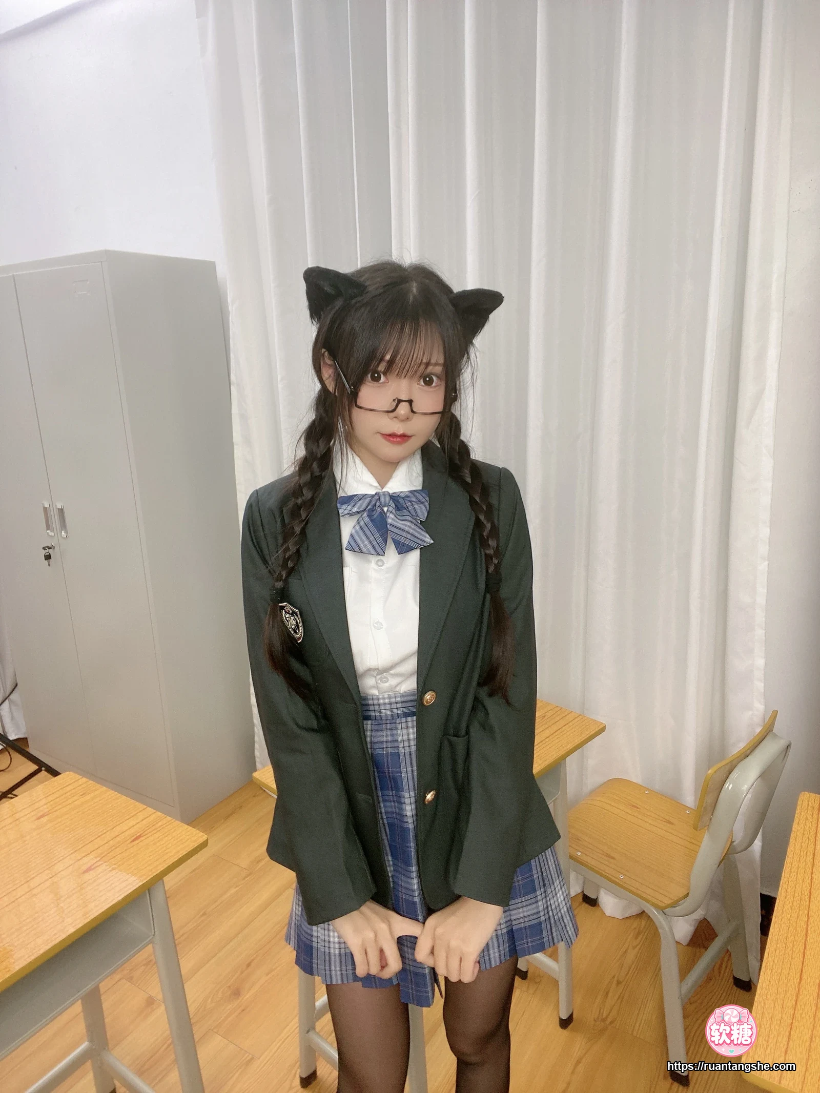 香草喵露露 香草喵露露 NO.027 - 小鹿乱撞 jk制服