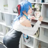 花铃《甘雨秘书OL》写真图集 93P｜在线预览与图包下载