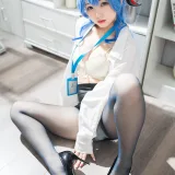 花铃《甘雨秘书OL》写真图集 93P｜在线预览与图包下载
