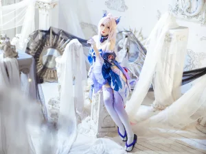 焖焖碳《珊瑚宮心海》写真图集 15P｜在线预览与图包下载