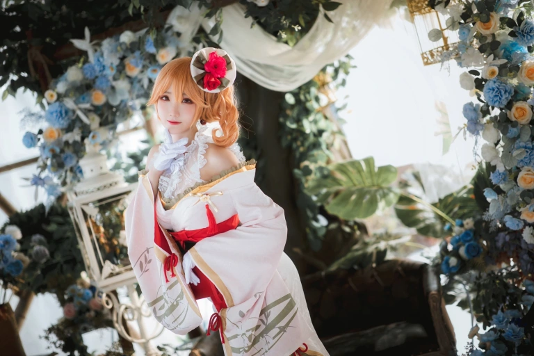 瓜希酱《黎塞留 和服》写真图集 22P｜在线预览与图包下载