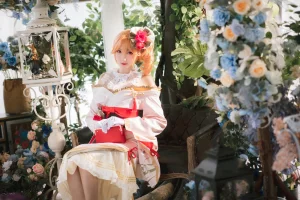 瓜希酱《黎塞留 和服》写真图集 22P｜在线预览与图包下载