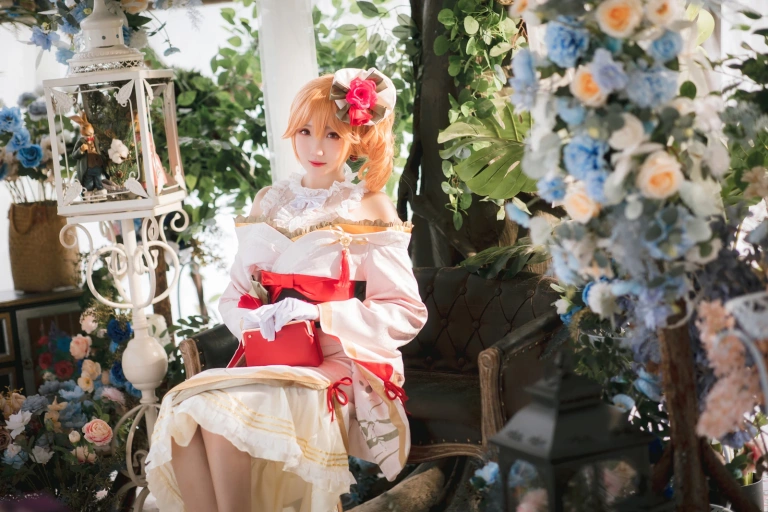 瓜希酱《黎塞留 和服》写真图集 22P｜在线预览与图包下载