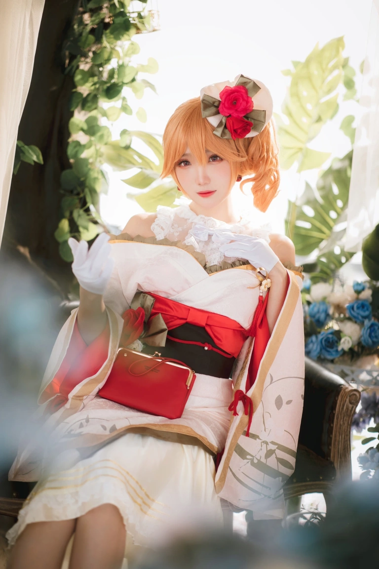 瓜希酱《黎塞留 和服》写真图集 22P｜在线预览与图包下载