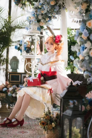 瓜希酱《黎塞留 和服》写真图集 22P｜在线预览与图包下载