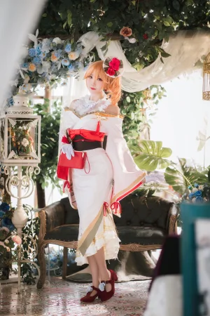 瓜希酱《黎塞留 和服》写真图集 22P｜在线预览与图包下载