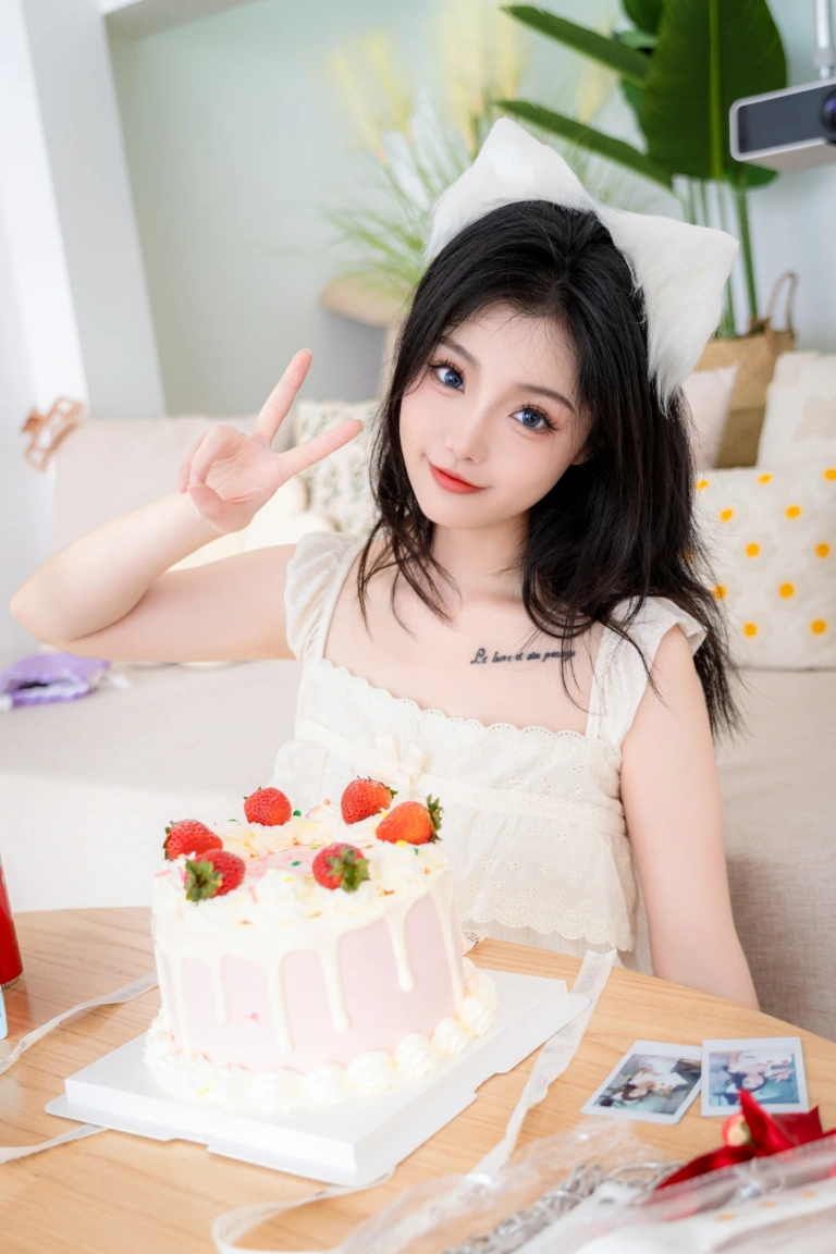 桃良阿宅《蛋糕》写真图集 33P｜在线预览与图包下载