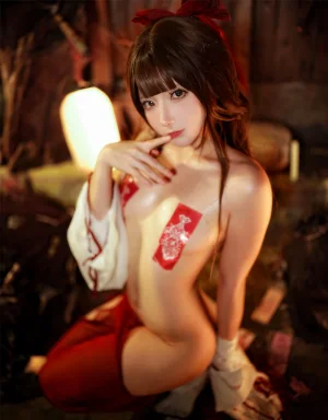 是三不是世《祈福巫女》写真图集 43P｜在线预览与图包下载