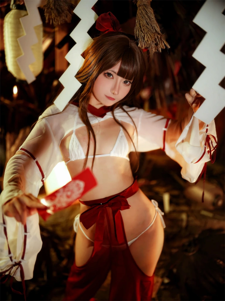 是三不是世《祈福巫女》写真图集 43P｜在线预览与图包下载