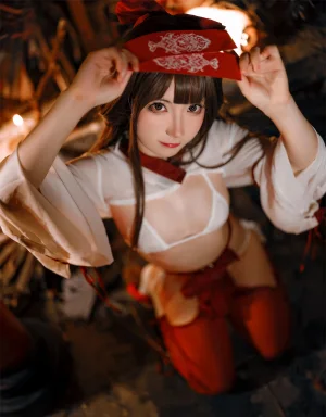 是三不是世《祈福巫女》写真图集 43P｜在线预览与图包下载