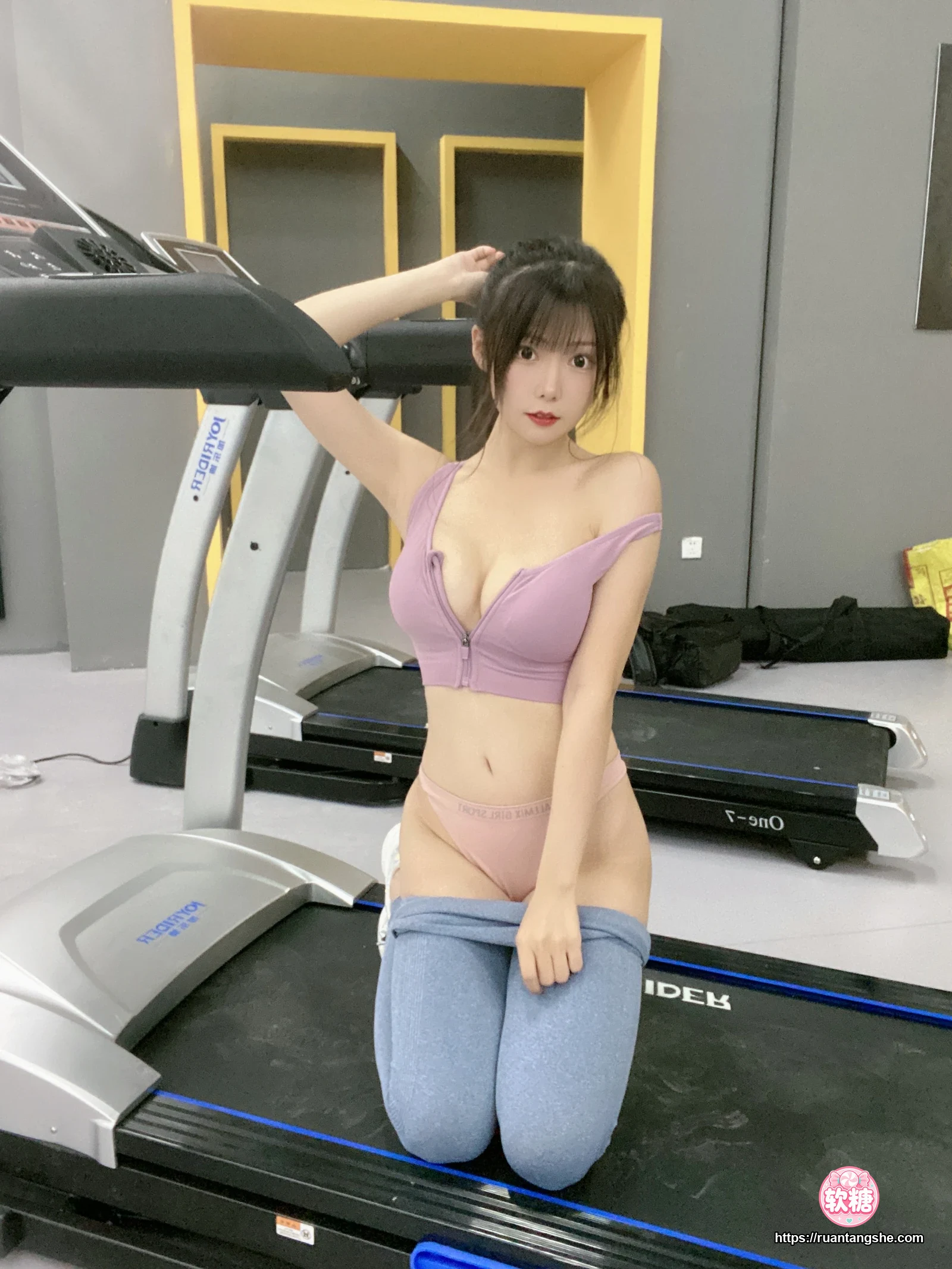 香草喵露露 香草喵露露 NO.029 - 小鹿乱撞 瑜伽服