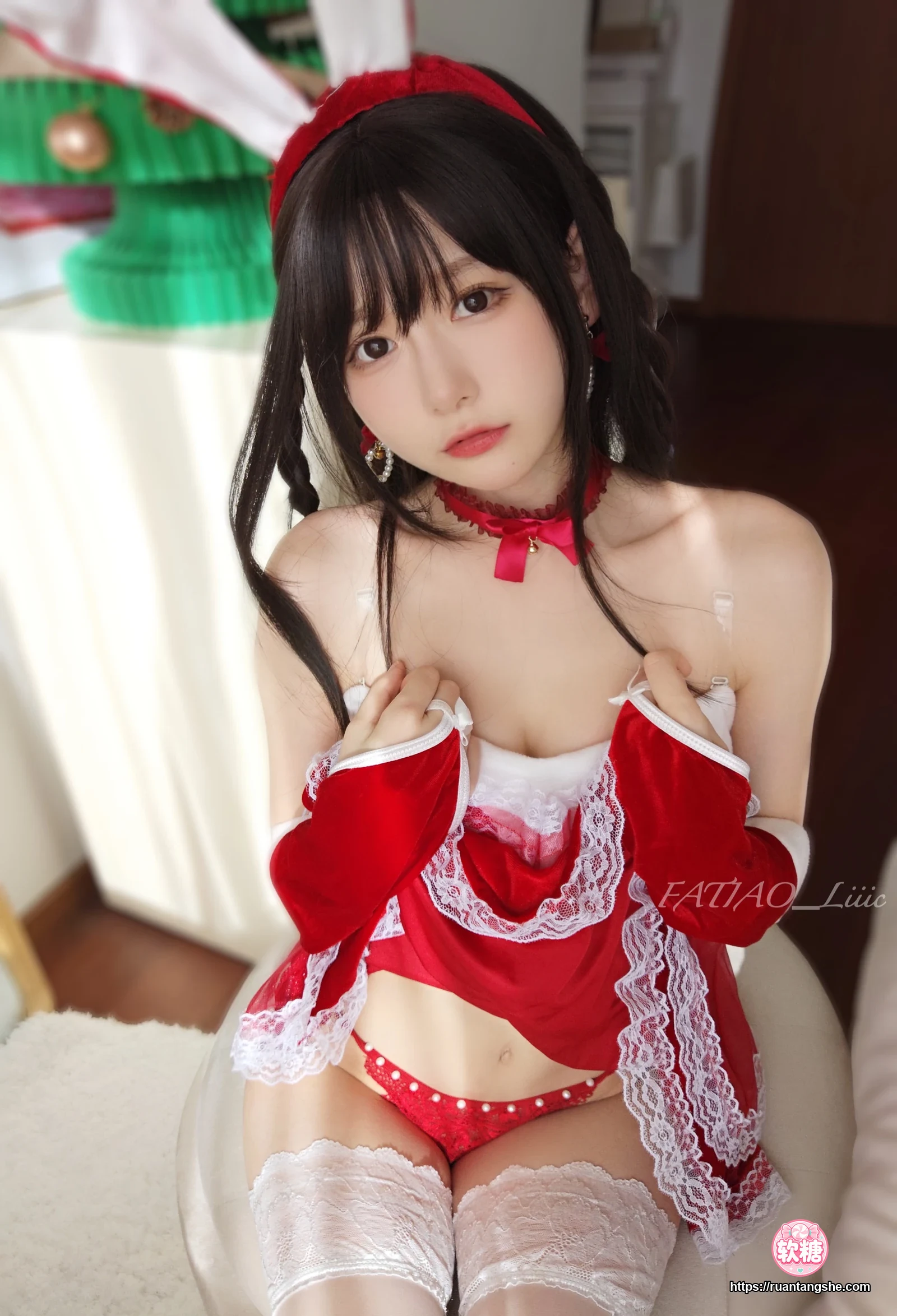 迷之呆梨 迷之呆梨 NO.029 - Fantia 2022年12月会员合集(8期)