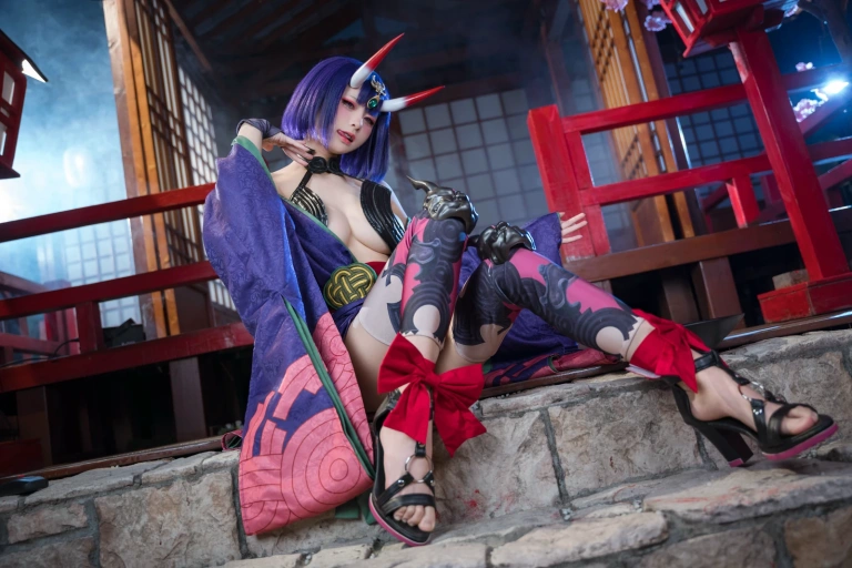 九柒喵《FGO 酒吞童子原皮》写真图集 92P｜在线预览与图包下载