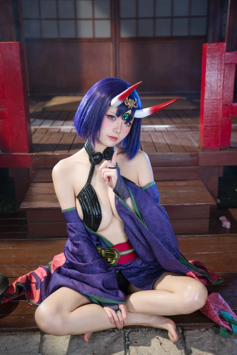九柒喵《FGO 酒吞童子原皮》写真图集 92P｜在线预览与图包下载