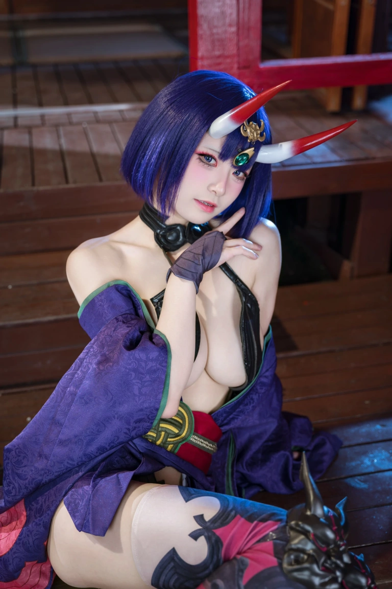 九柒喵《FGO 酒吞童子原皮》写真图集 92P｜在线预览与图包下载