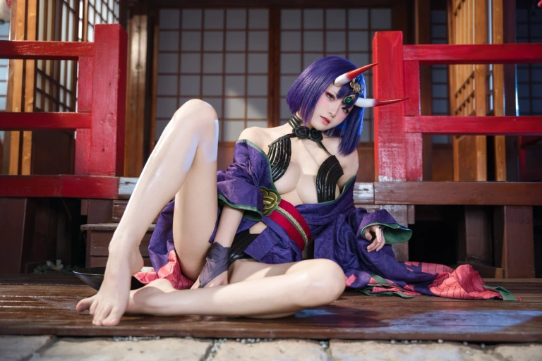 九柒喵《FGO 酒吞童子原皮》写真图集 92P｜在线预览与图包下载