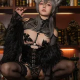 七月喵子《幻想兽娘集月食 克丝古》写真图集 18P｜在线预览与图包下载
