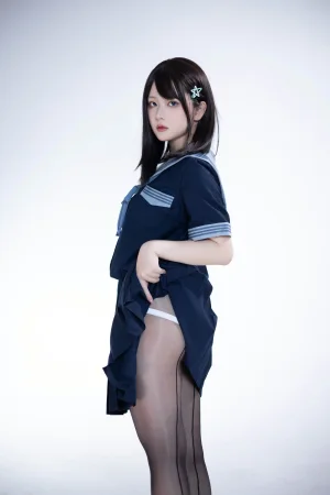 屿鱼《竞泳》写真图集 28P｜在线预览与图包下载