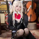 九柒喵《蔚蓝档案 笑面教授兔女郎》写真图集 36P｜在线预览与图包下载