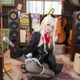 九柒喵《蔚蓝档案 笑面教授兔女郎》写真图集 36P｜在线预览与图包下载